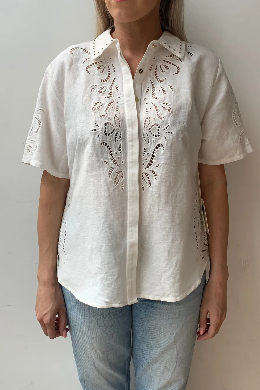 Anystos Shirt White