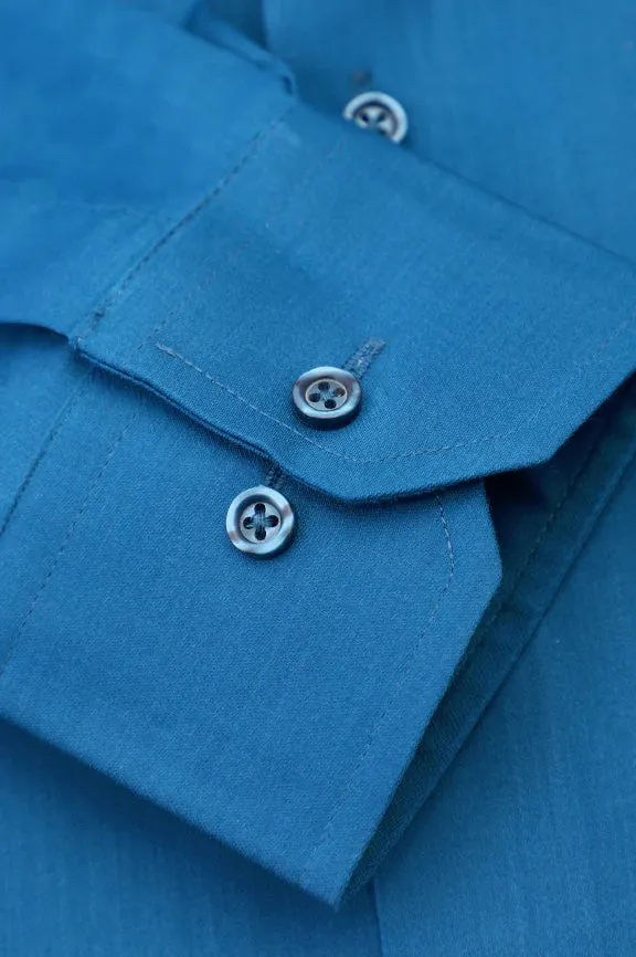 Aqua Self Textured Formal Shirt