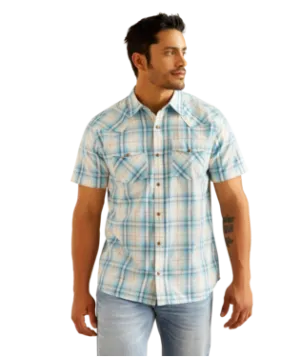 Ariat Men's Harold Egret Retro Fit Shirt-10048576