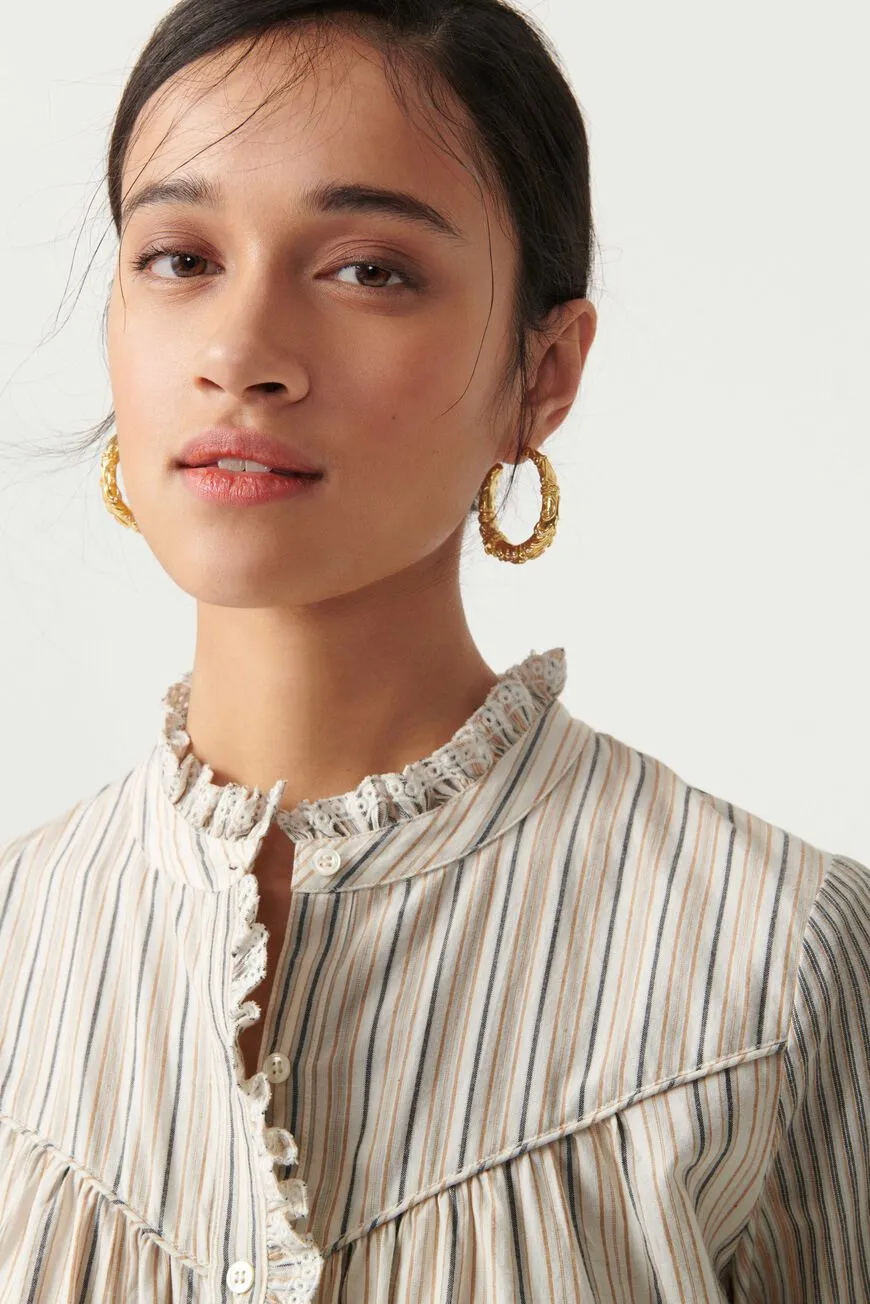 Bash Paris Luz Shirt in Ecru