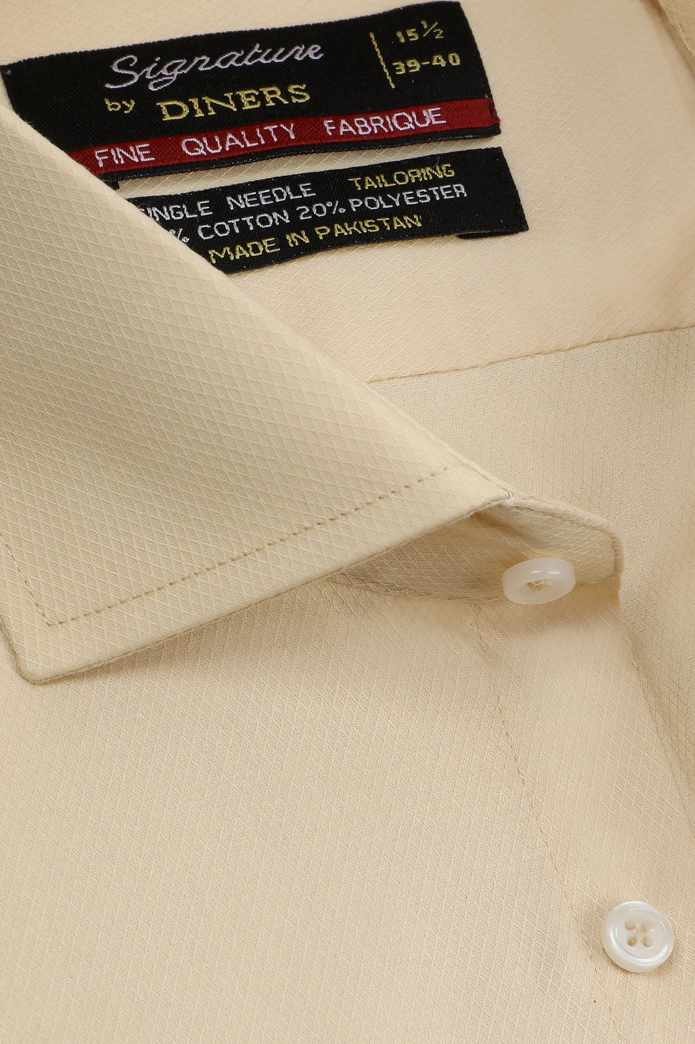 Beige Formal Shirt