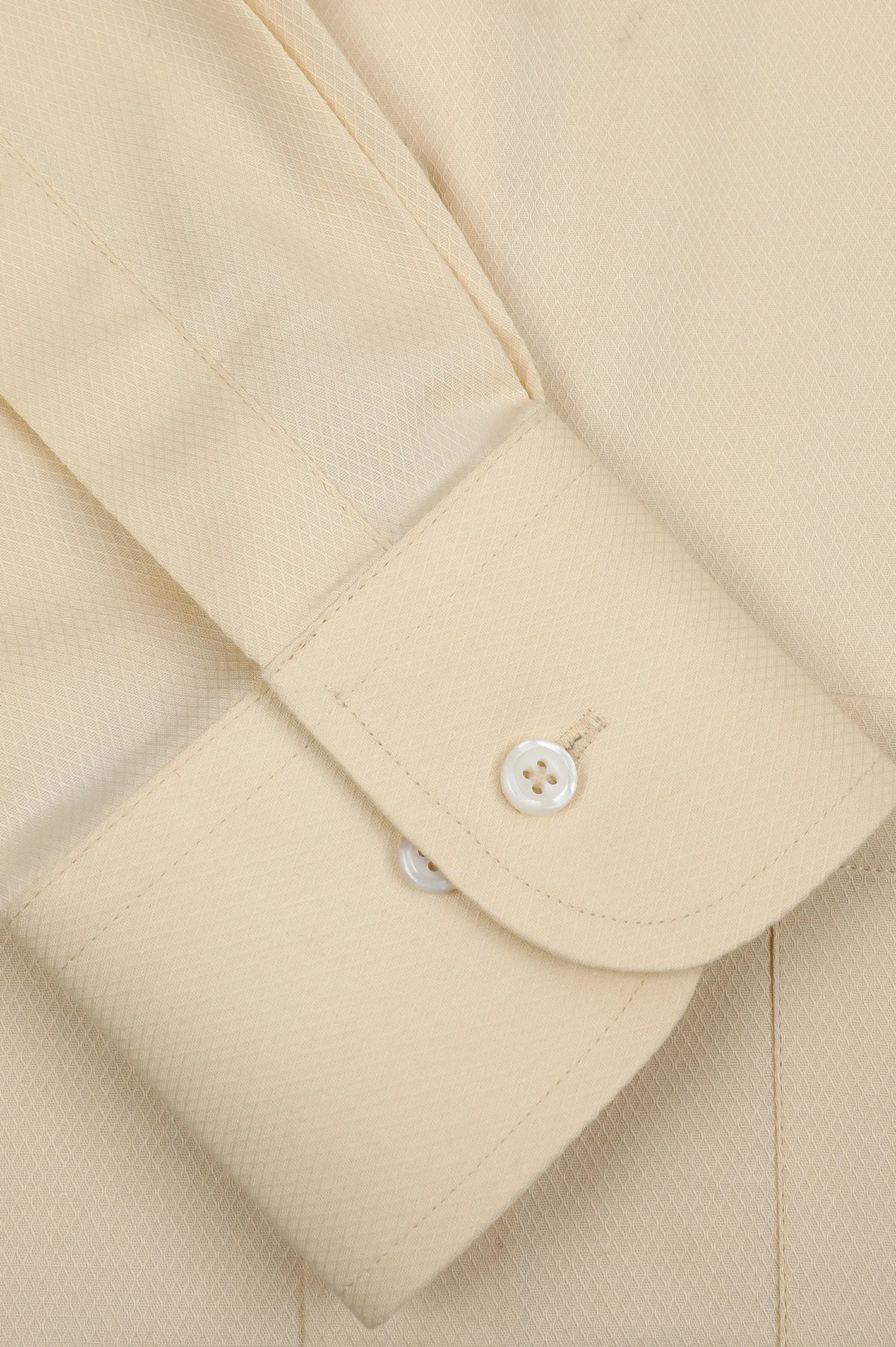 Beige Formal Shirt