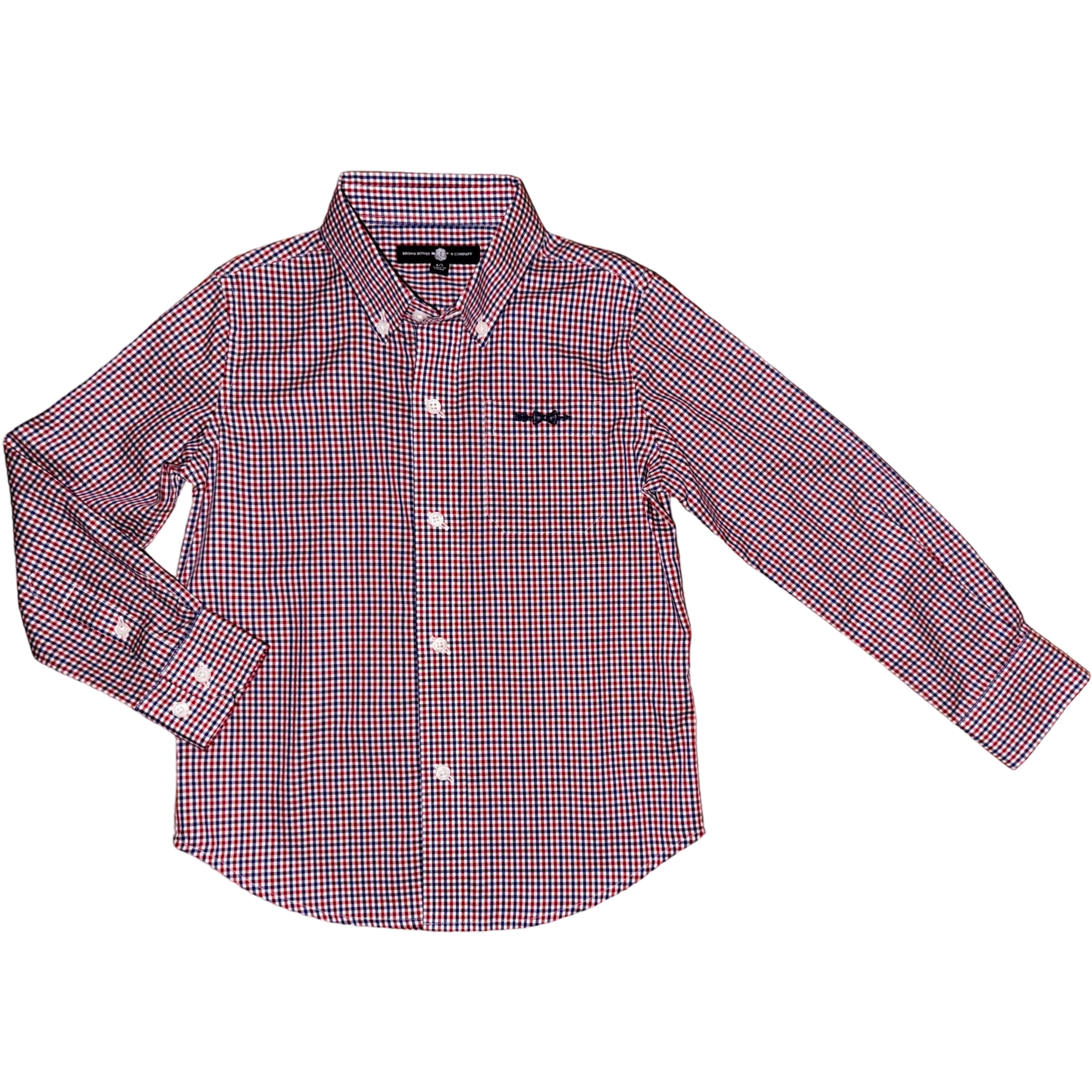 Bowen Arrow Button Down – Patriot's Point Plaid