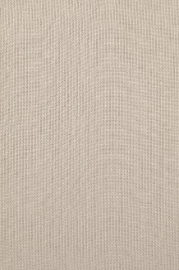 Cream Self Textured Formal Shirt