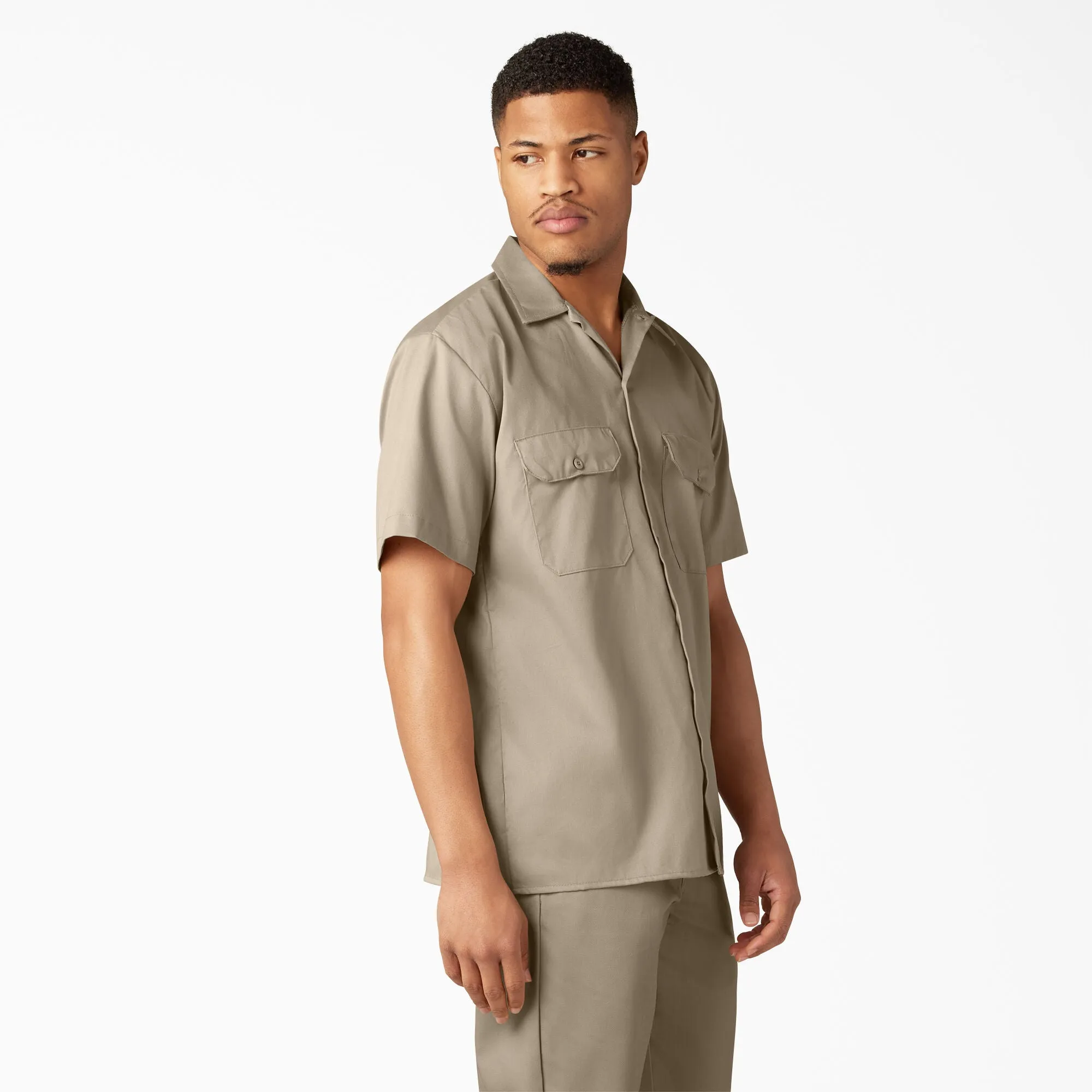 Dickies FLEX Relaxed Fit Short Sleeve Work Shirt WS675