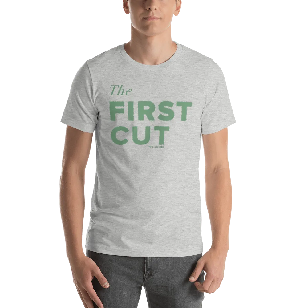 First Cut Golf Podcast Logo Adult Short Sleeve T-Shirt