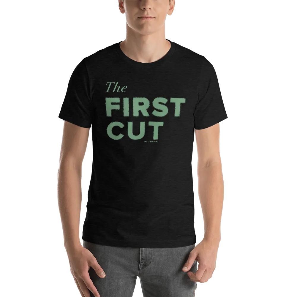 First Cut Golf Podcast Logo Adult Short Sleeve T-Shirt