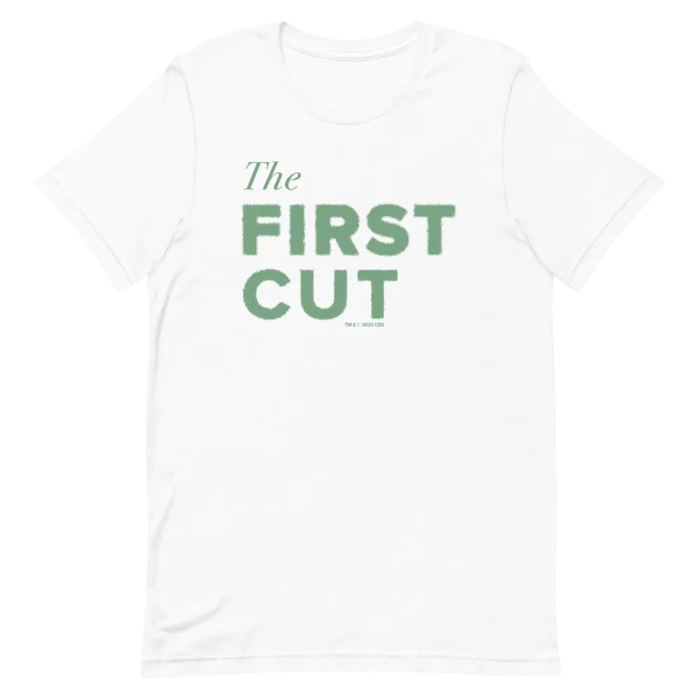 First Cut Golf Podcast Logo Adult Short Sleeve T-Shirt