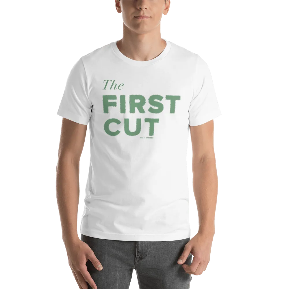 First Cut Golf Podcast Logo Adult Short Sleeve T-Shirt