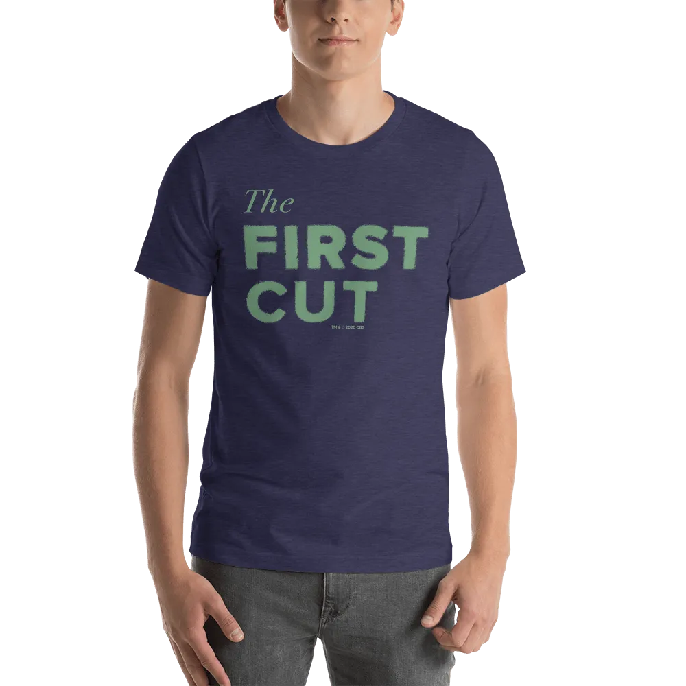 First Cut Golf Podcast Logo Adult Short Sleeve T-Shirt