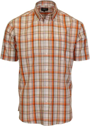 Gioberti Men's Short Sleeve Plaid Shirt