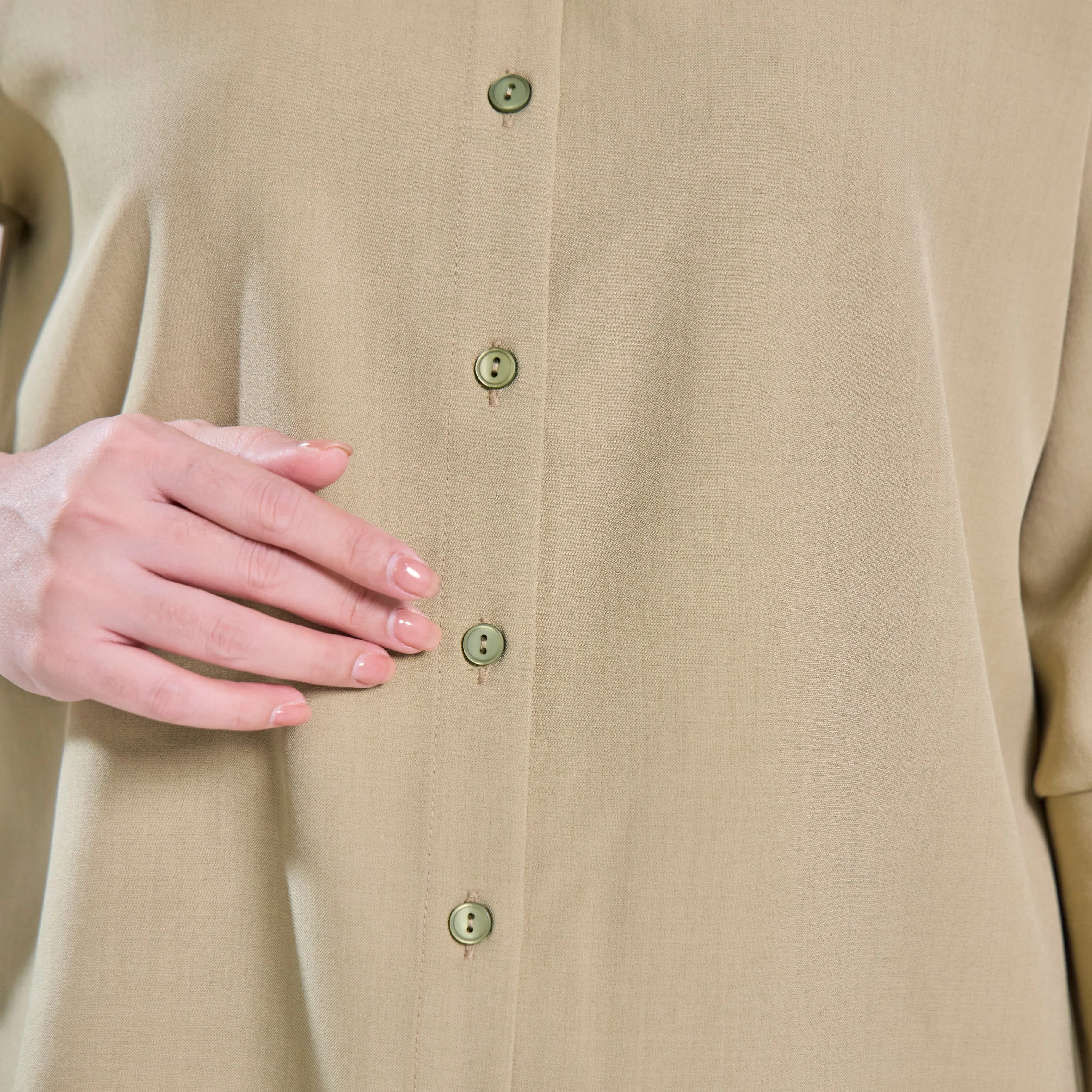 Ondara 3.0 Drop Shoulder Shirt - Heather Olive