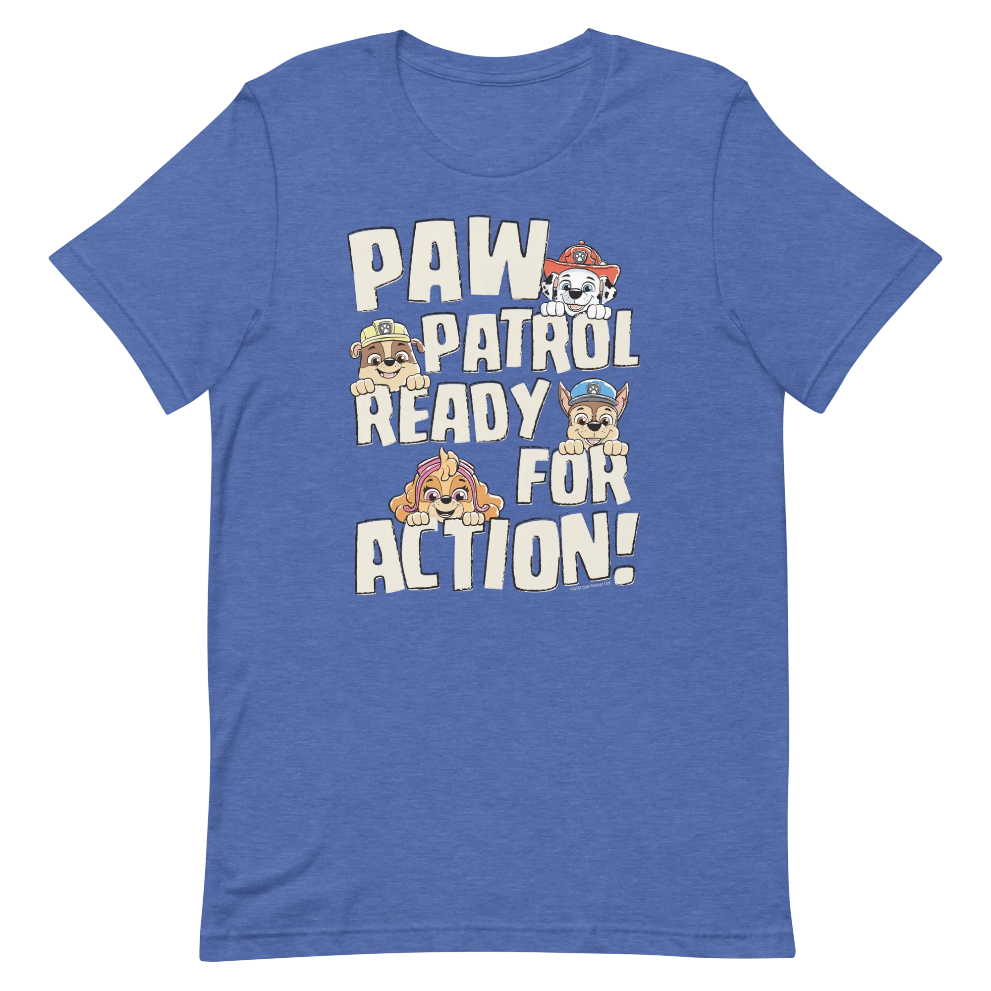 PAW Patrol Ready For Action Adult Short Sleeve T-Shirt