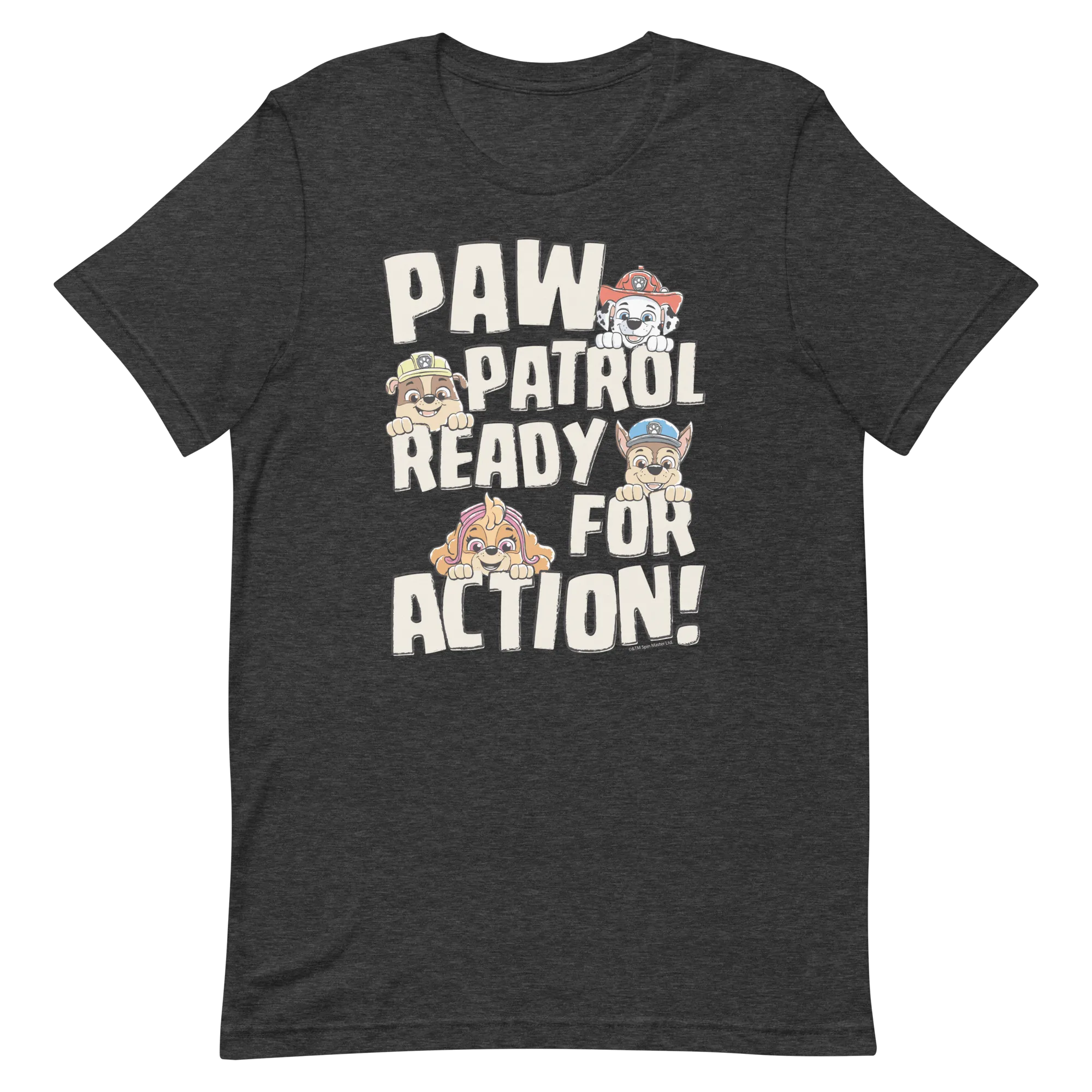 PAW Patrol Ready For Action Adult Short Sleeve T-Shirt