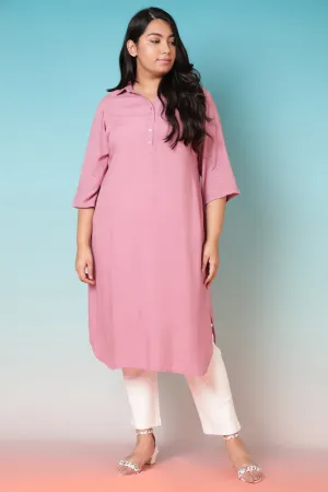 Pink Kurta